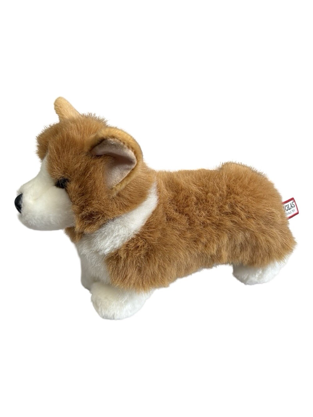 Douglas Cuddle Toy Ingrid Welsh Corgi Dog Plush Brown White Stuffed Animal 11.25